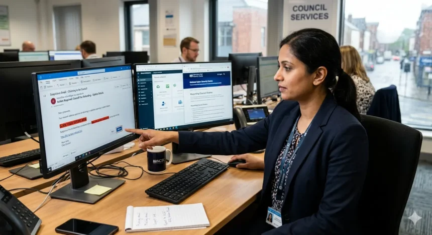 How to report phishing emails claiming to be the council