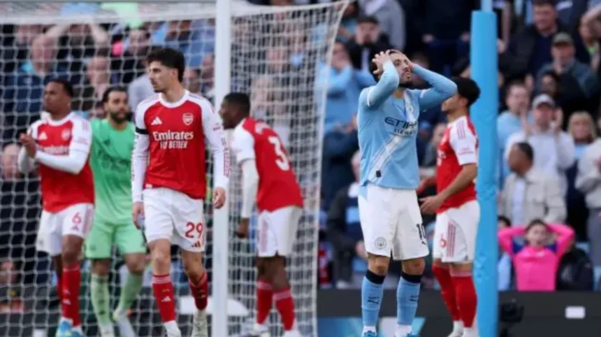 Man City Move Closer to the Title as Arsenal's “Bottlers” Tag Returns to Haunt Them