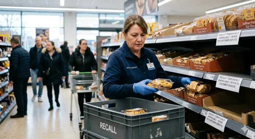 Saffron Pastries Recall North London 2026