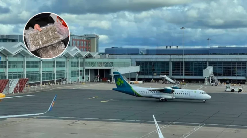 Six Men Arrested After £13.8m Cannabis Seizure at Birmingham Airport (North London, 2026)