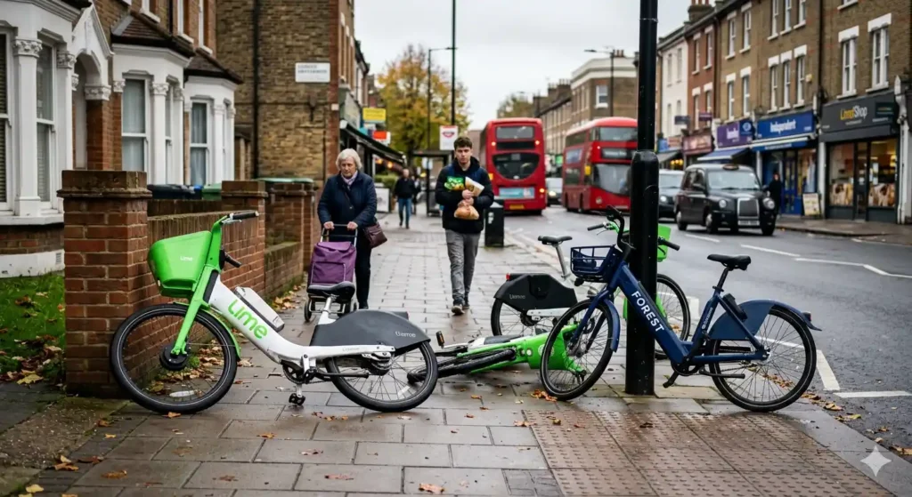 What Are Abandoned E-Bikes in North London?