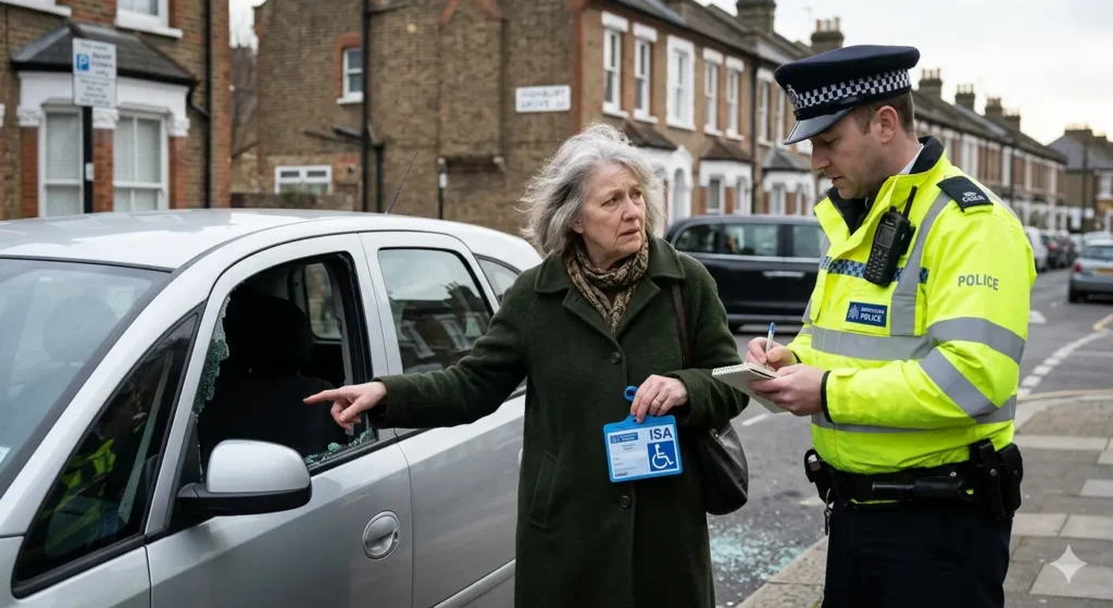 What are the consequences of not reporting Blue Badge theft promptly in North London?