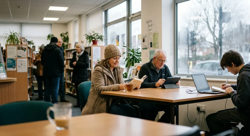 What are warm banks in Barnet?