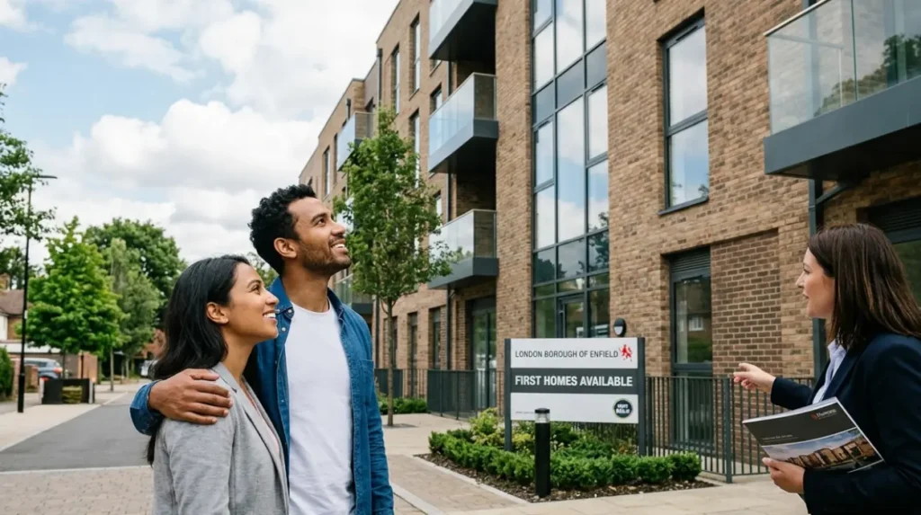 What is Enfield's first-time buyer scheme?