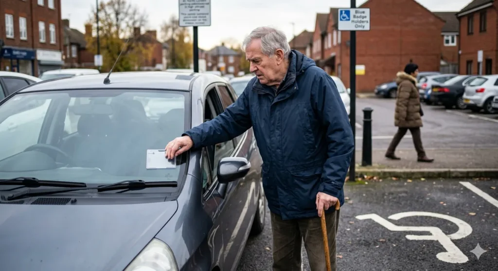 What is a Blue Badge and why is its theft a serious issue?