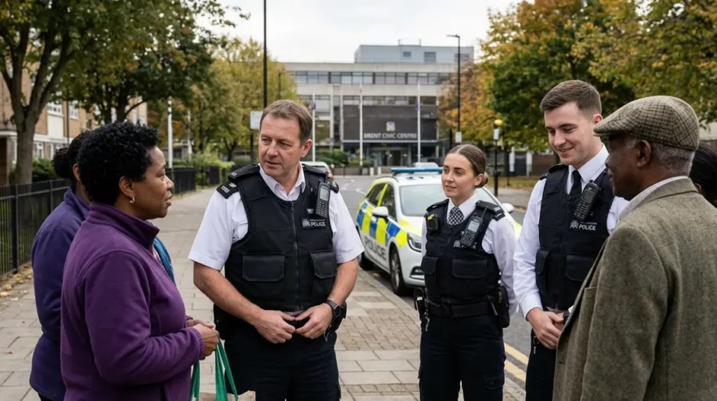What is the history of Safer Neighbourhood Teams in Brent?