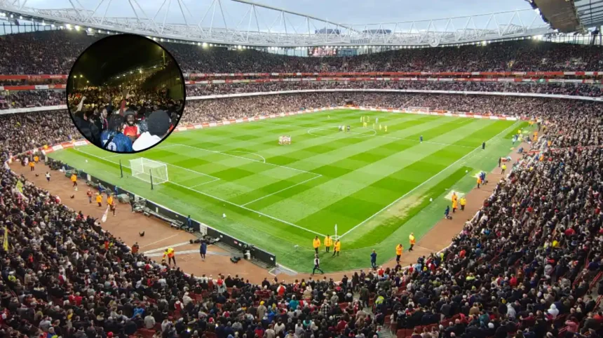 Arsenal Premier League title celebrations in north London 2026