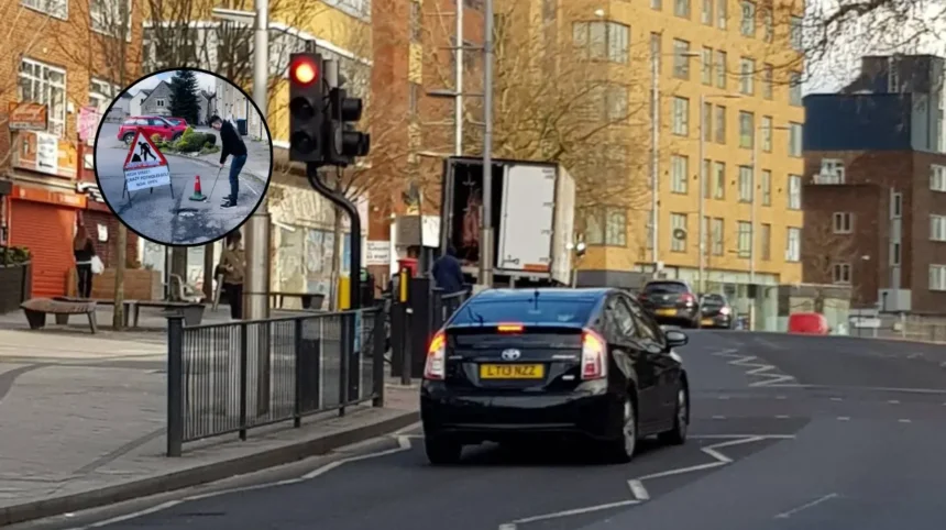 Brent pothole golf stunt exposes London road crisis 2026