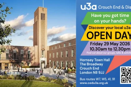 CEDu3a Open Day at Hornsey Town Hall, Crouch End