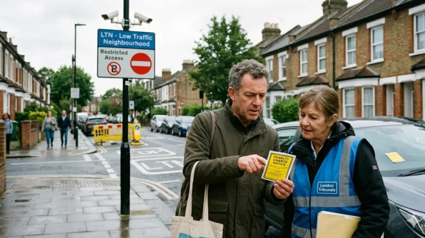Can an LTN parking fine be appealed in London?