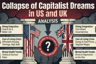 Collapse of Capitalist Dreams in US and UK Analysis