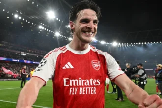Declan Rice Leads Arsenal Charge Toward Budapest Final