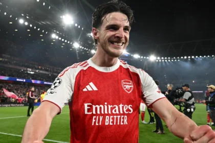 Declan Rice Leads Arsenal Charge Toward Budapest Final