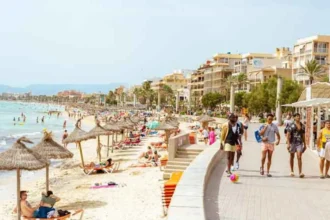 Hedonism of Holiday Makers in Ibiza