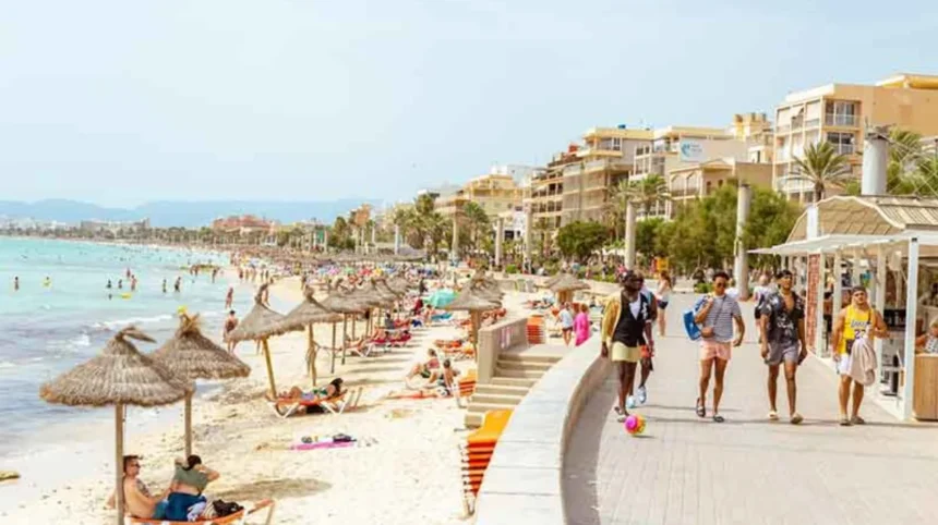 Hedonism of Holiday Makers in Ibiza