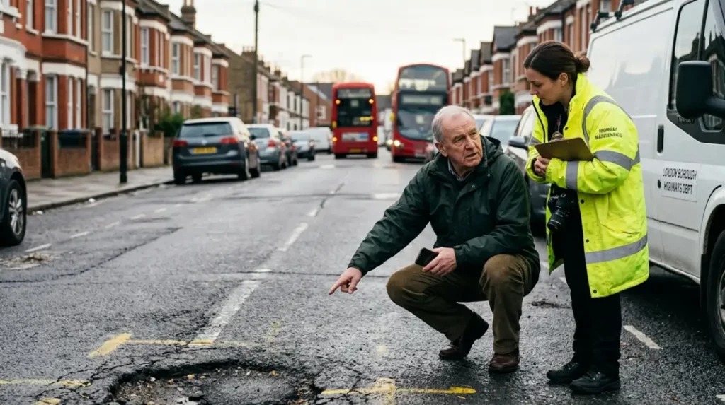 How has pothole‑damage law evolved in the UK?