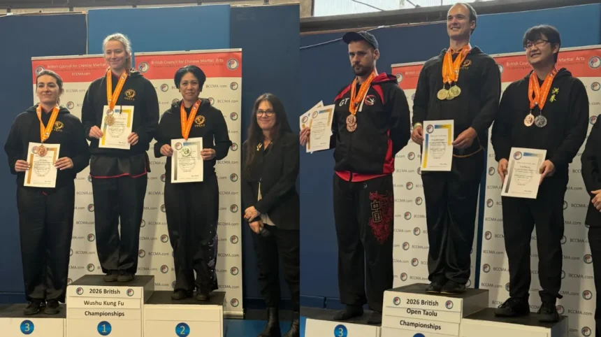 Islington Kung Fu Club Wins 9 Medals at National Champs