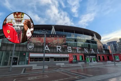 Lewis Hamilton's COYG Post Celebrates Arsenal Title Win 2026 North London