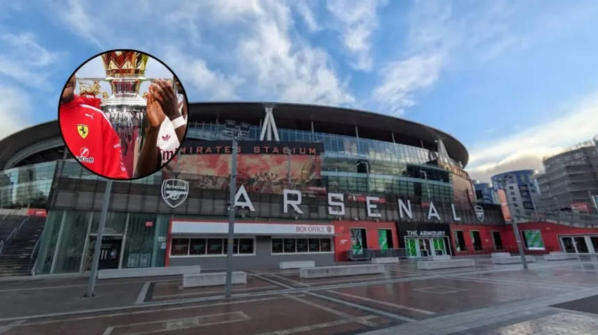 Lewis Hamilton's COYG Post Celebrates Arsenal Title Win 2026 North London