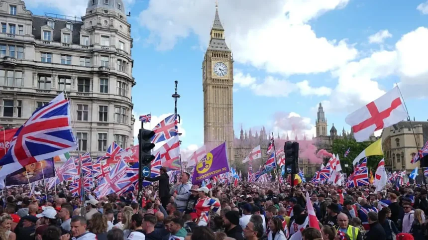 London Protest Chaos During FA Cup Final Weekend