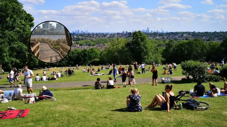 New Wetland Boardwalk for Alexandra Park, North London 2026