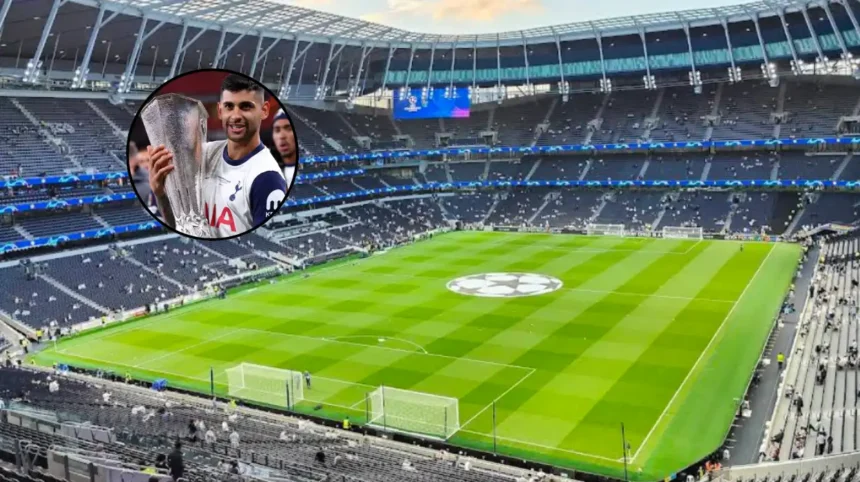 Romero Tackles Coach in Hilarious Tel Goal Celebration (London, 2026)