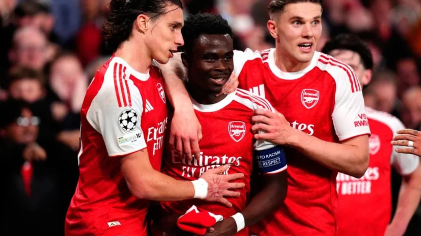 Saka Sends Arsenal to Champions League Final Glory