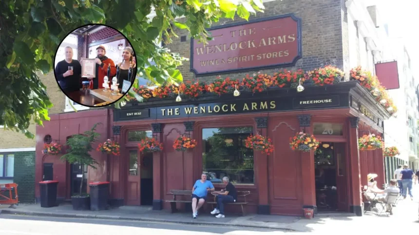 Wenlock Arms Wins North London CAMRA Pub of the Year 2026; Hoxton, 2026