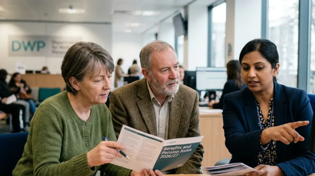 What are the new DWP benefit rates for 2026/27?