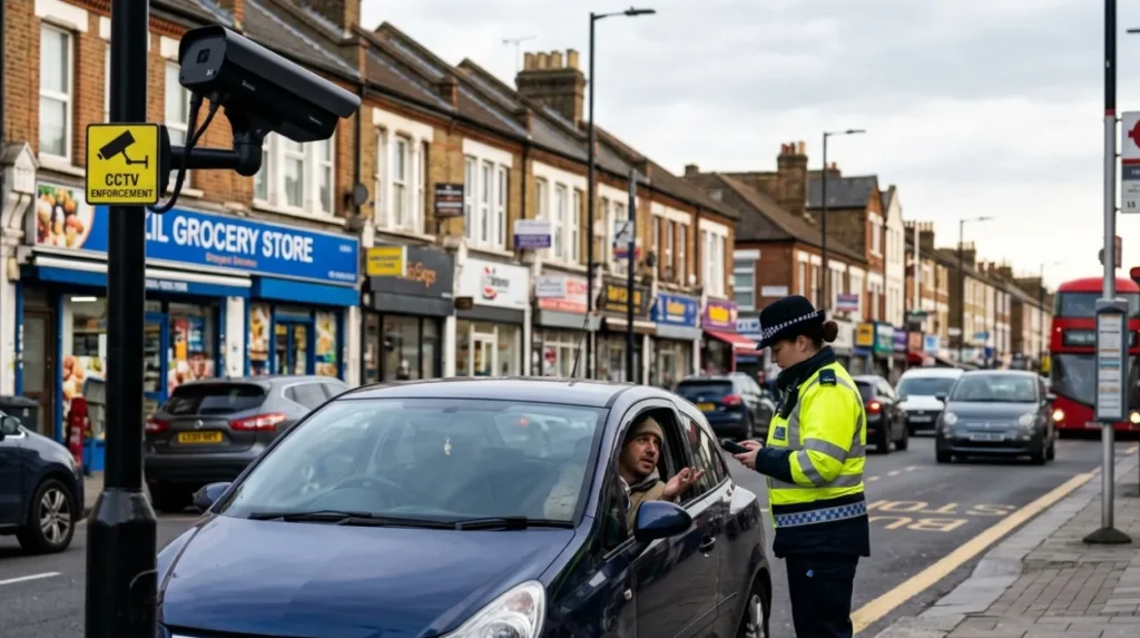 What is a CCTV parking ticket in North London?