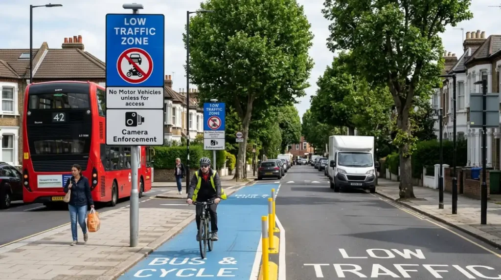 What is a low traffic zone?