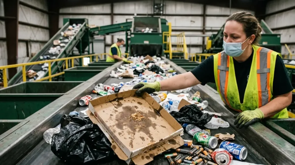 What is bin contamination?