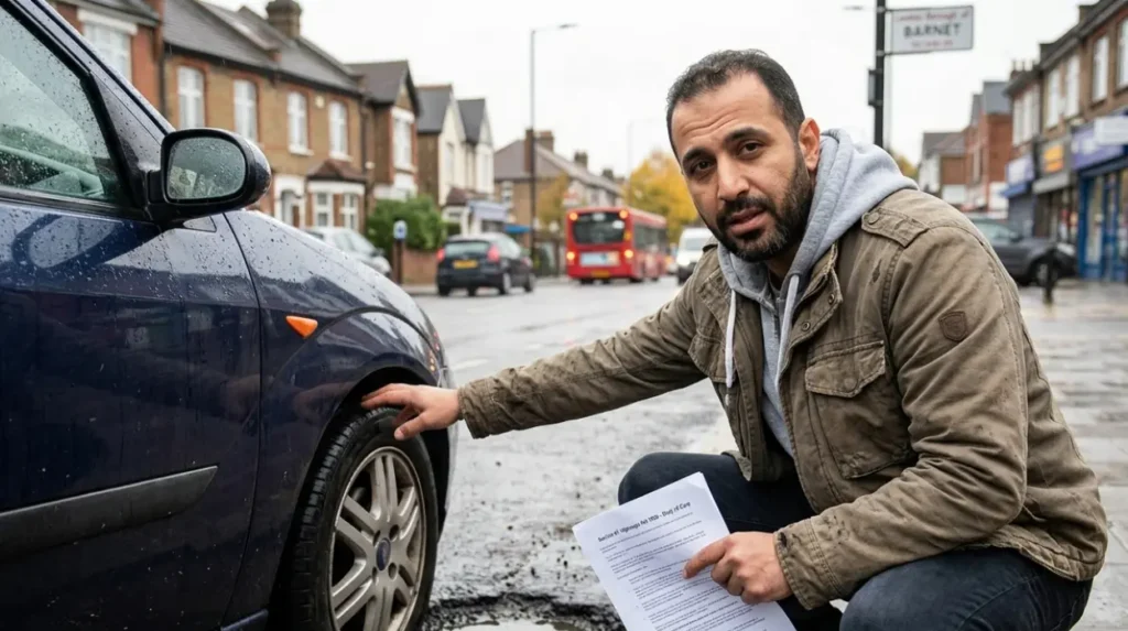 What legal basis allows claims against councils for potholes?