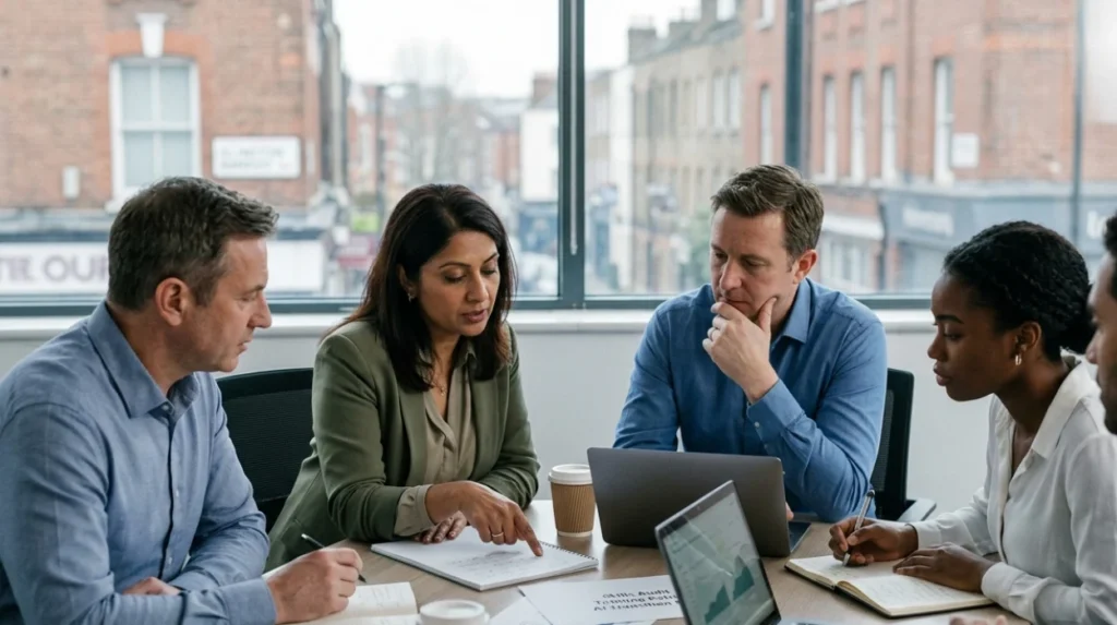 What should affected workers and managers in North London do now?
