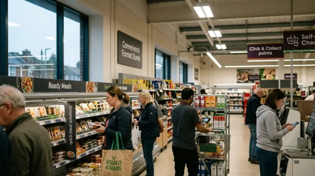 What trends shape supermarkets now?
