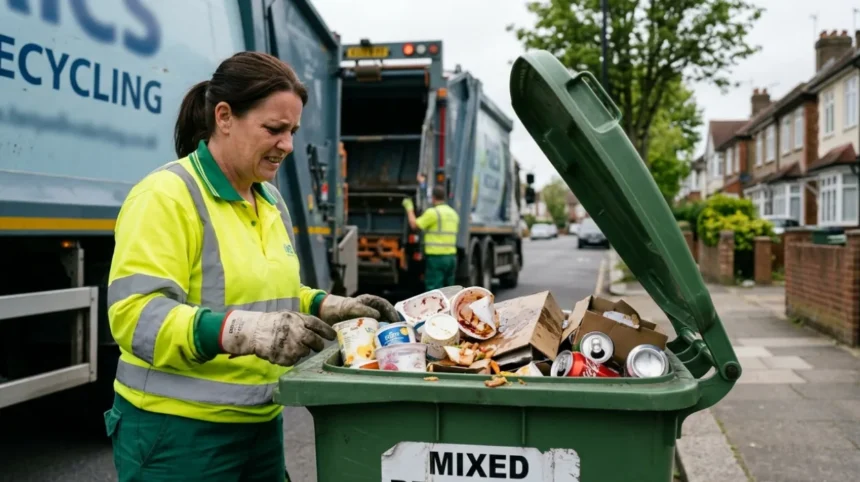 Why is bin rejected due to contamination?