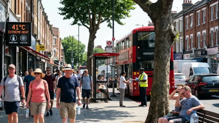 Extreme High Temperature Warning in North London: Health Risks and Safety Advice