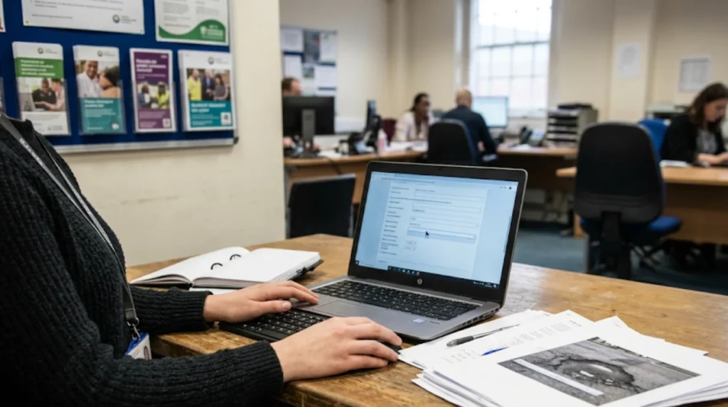 How do you submit a formal claim to a North London council?