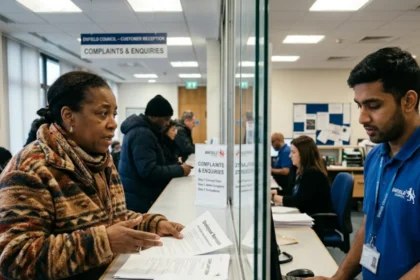 How to force action on delayed council services in Enfield?
