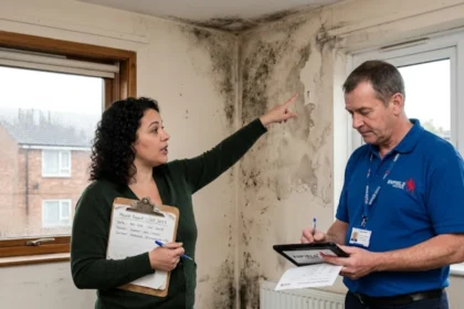 How to report damp and mould in Enfield council homes?