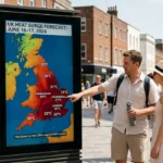 June UK Heat Surge Map 2026: 22 Counties Hit 30°C–32°C Forecast