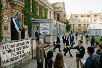 Leading Universities Without Credentials: The Rise of Managerial Parasites