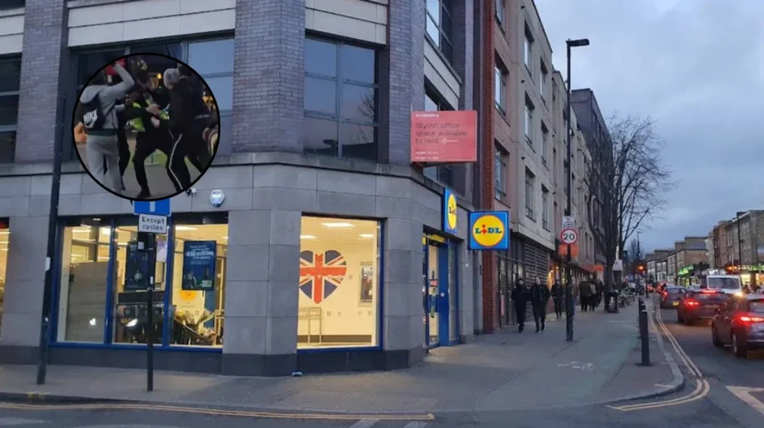 Shoplifting Gang Attacks Lidl Supermarket Staff in Finsbury Park 2026