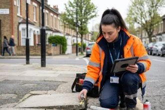 What Happens After Reporting Pavement Damage to Council in North London