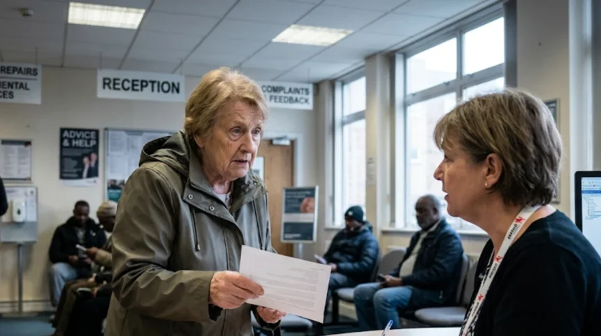 What happens when Enfield Council closes a case without action?