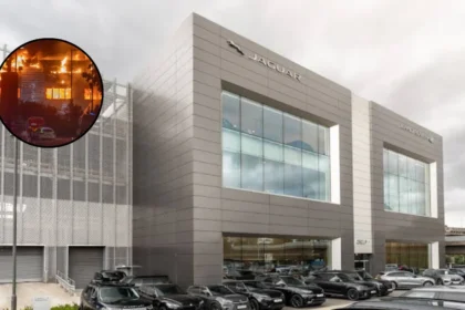 100 Firefighters Battle Tottenham Jaguar Land Rover Blaze; Tottenham 2026