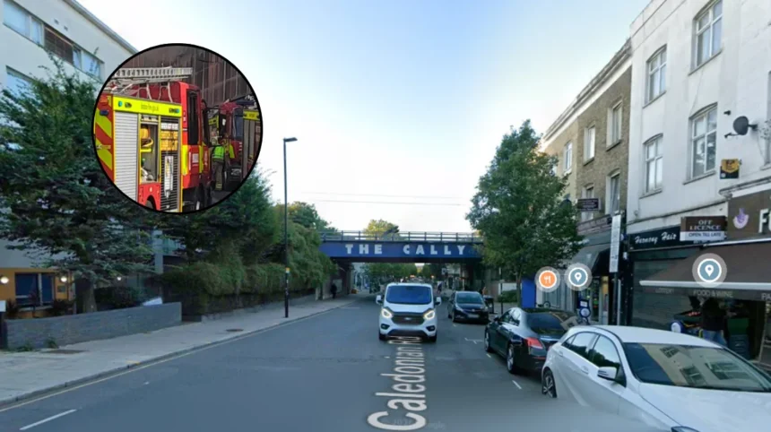 Caledonian Road Waste Facility Fire Disrupts Islington, 2026