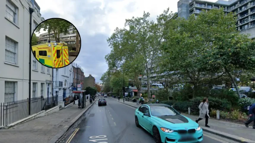 Cyclist Hospitalised After Pond Street Crash in Hampstead, 2026