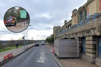 Fire Crews Tackle Alexandra Palace Wildfire in Wood Green 2026