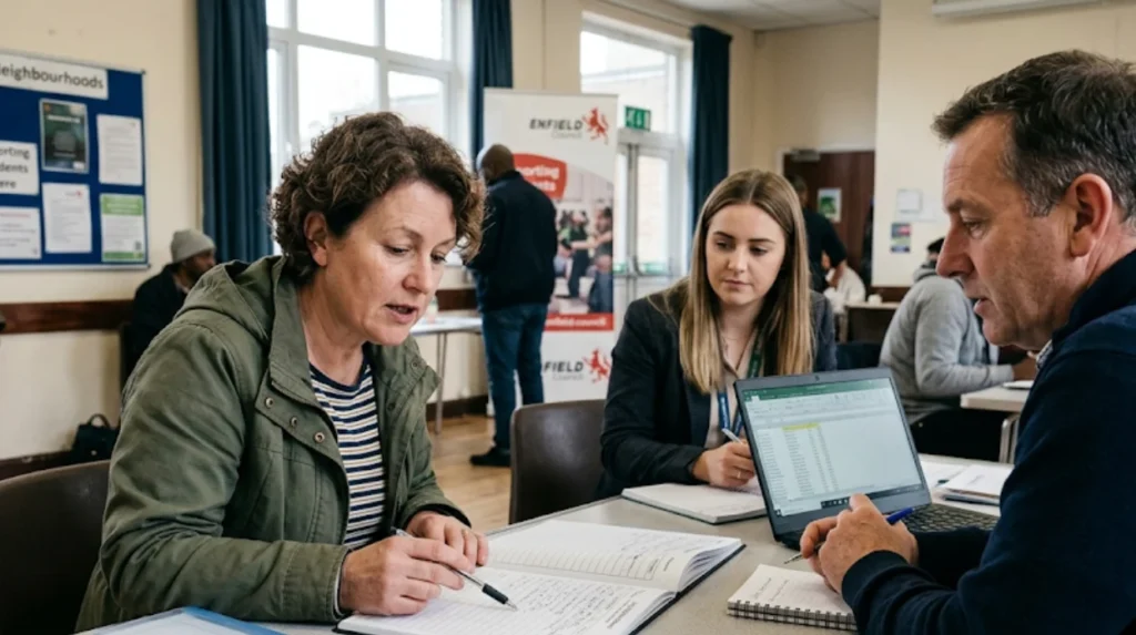 How can residents improve the effectiveness of their anti-social behaviour reports in Enfield?